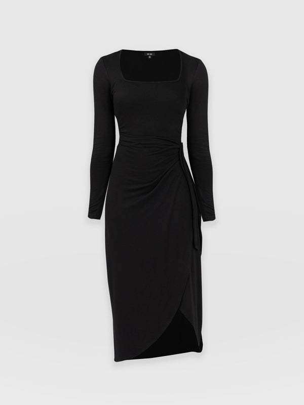 Greenwich Dress Short Sleeve Deep Green - Women's Dresses | Saint ...