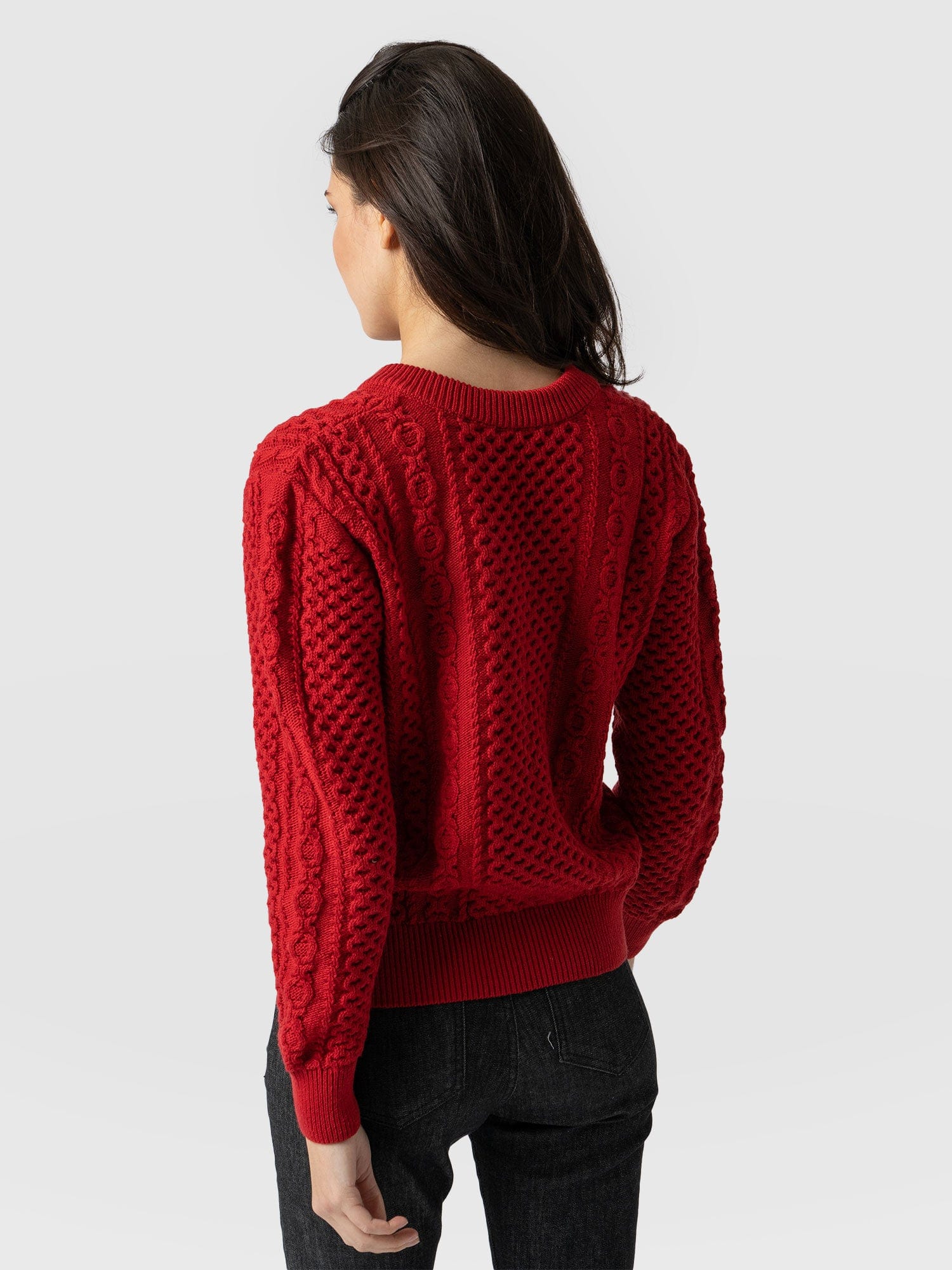 Red jumper womens on sale uk