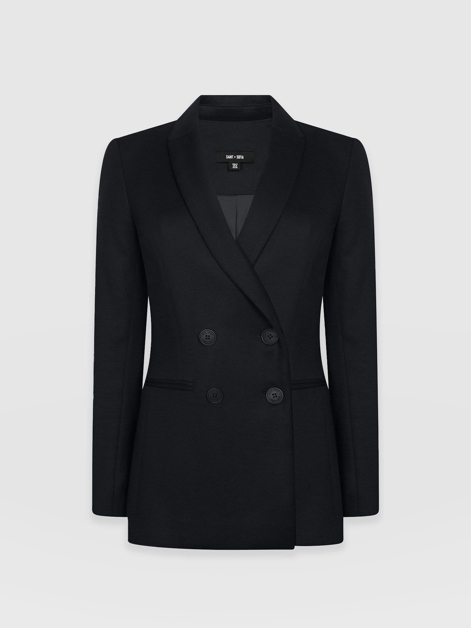 Ladies black hot sale blazer uk