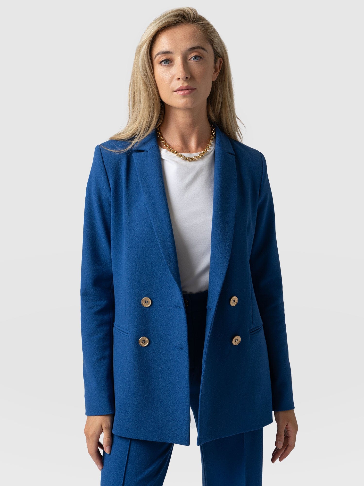 Ladies blue 2025 blazers uk