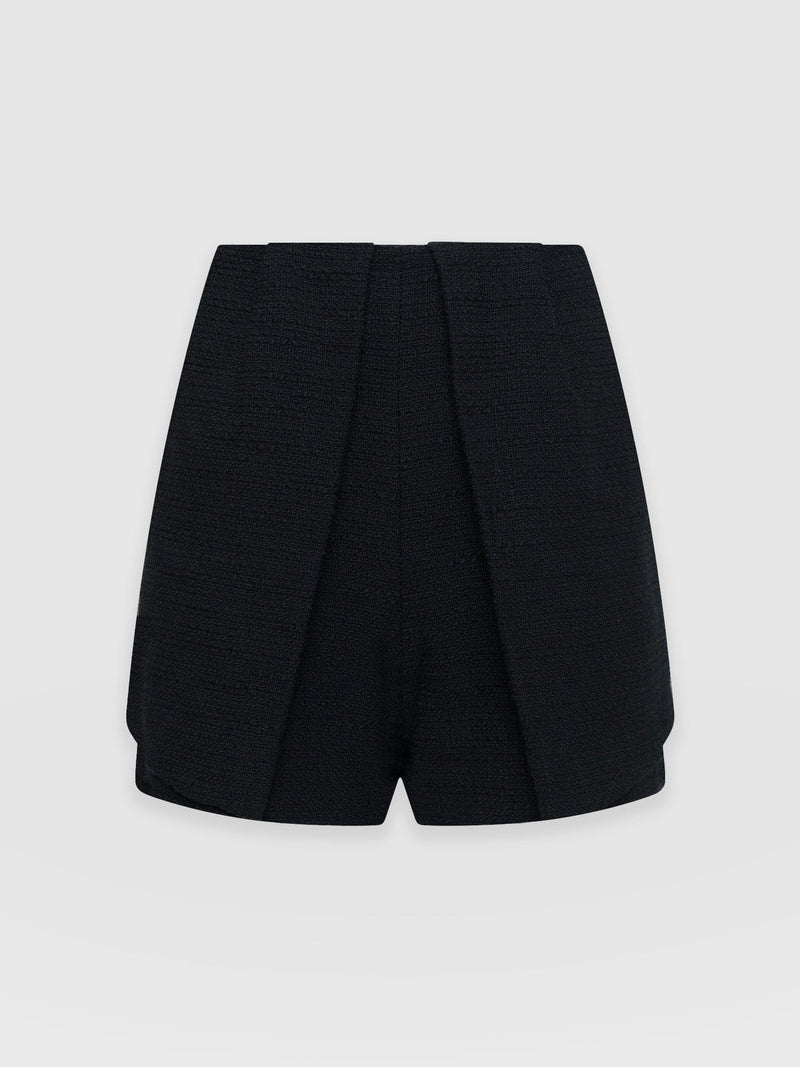 Cambridge Short - Black Bouclé