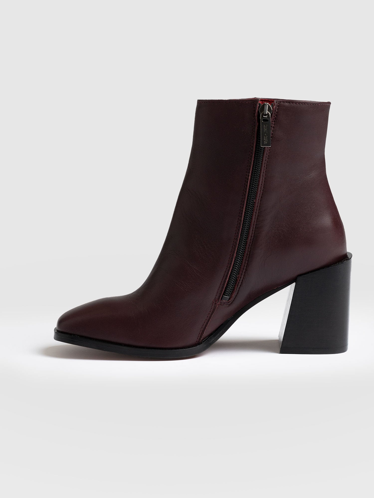 Public Desire Pippa Black Sock High Heeled Ankle Boots | Lyst UK