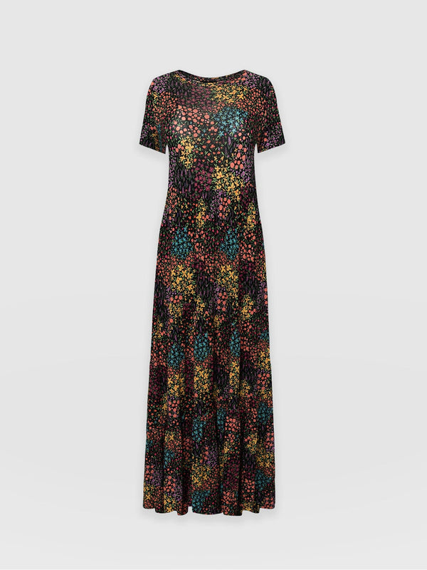 Greenwich Dress Asymmetric - Ditsy Floral