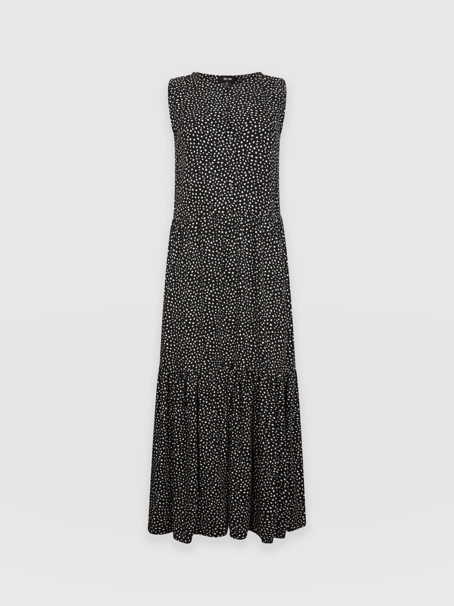 Greenwich Dress Spot Print - Women's Dresses | Saint + Sofia® UK