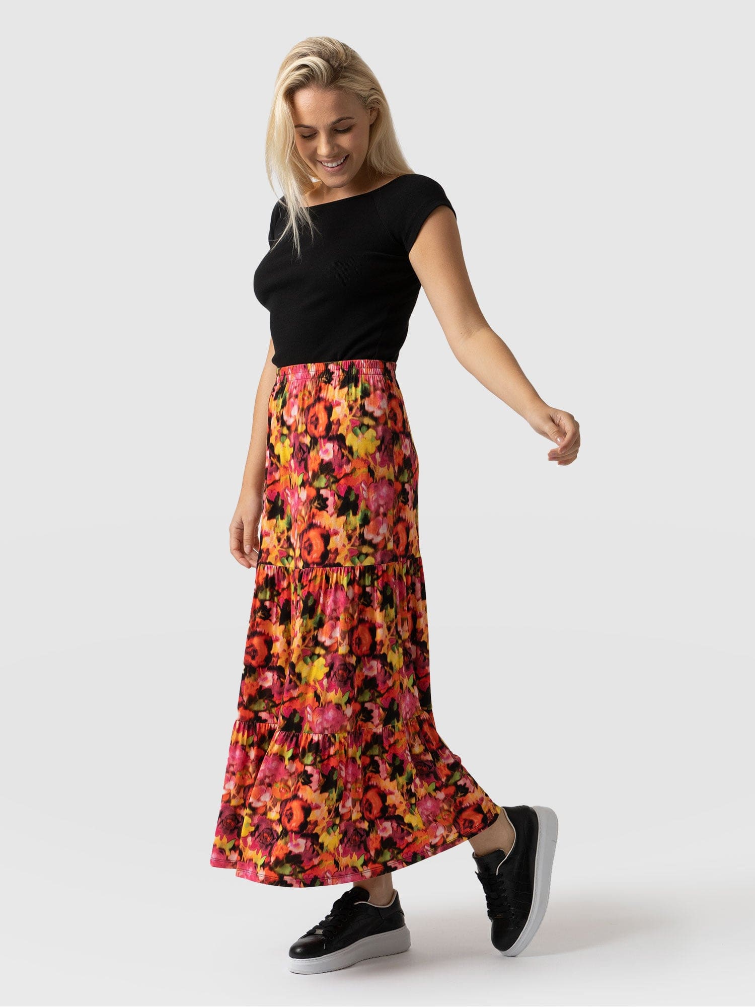 Greenwich Skirt - Floral Haze