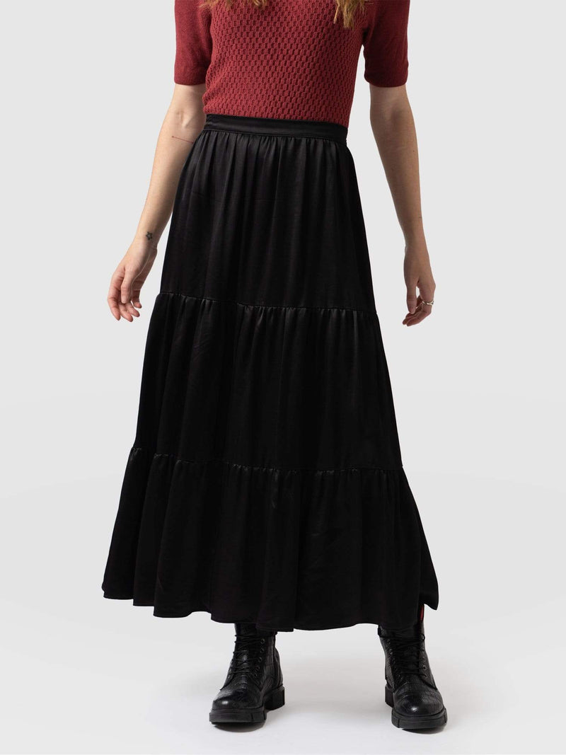 Greenwich Skirt - Gloss Black