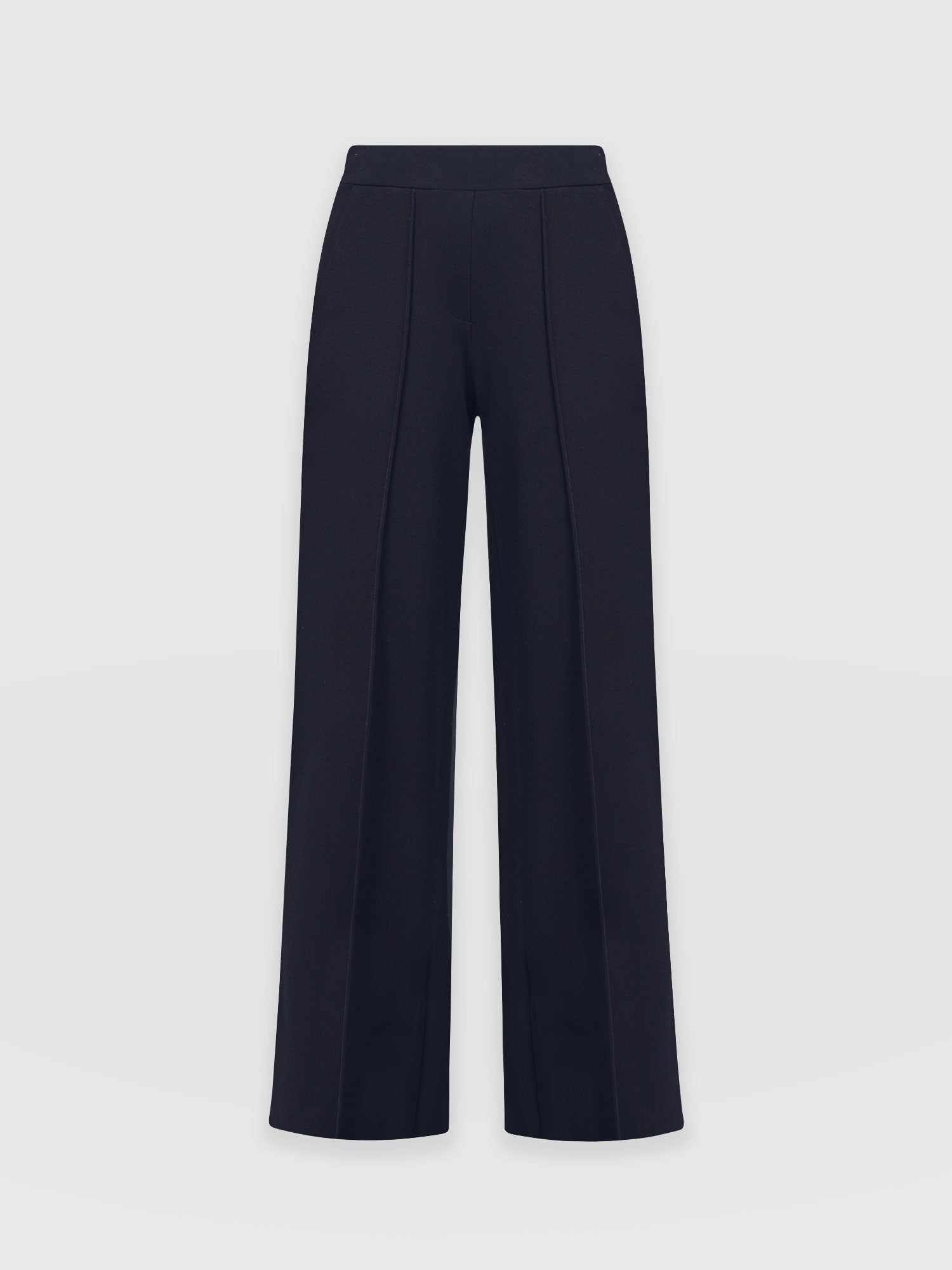 Keller Wide Leg Pant Navy - Women's Trousers | Saint + Sofia® UK