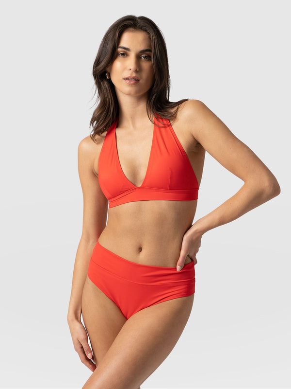 Kyra Bikini Top - Red