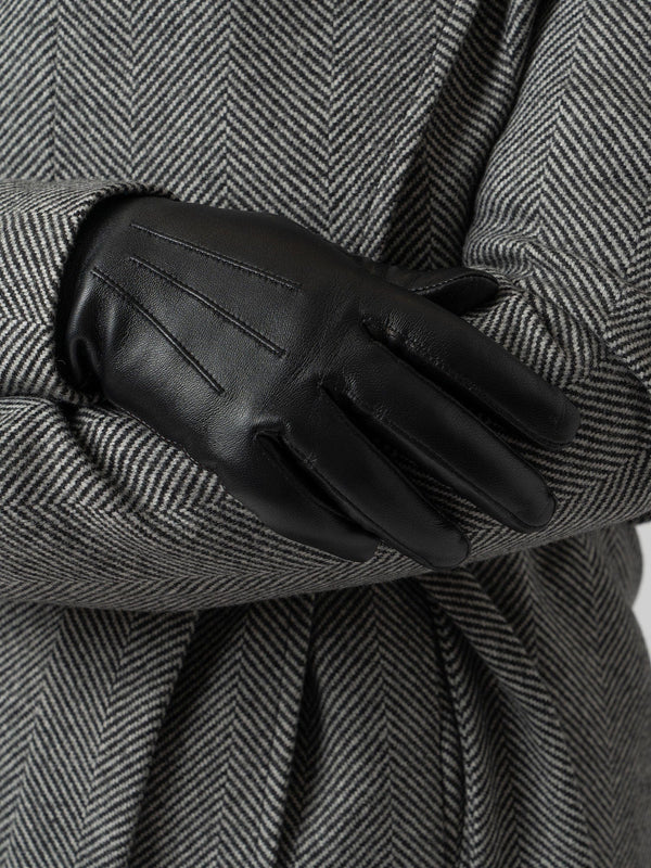 Luther Leather Gloves - Black