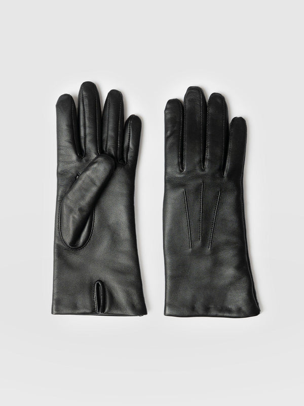 Luther Leather Gloves - Black