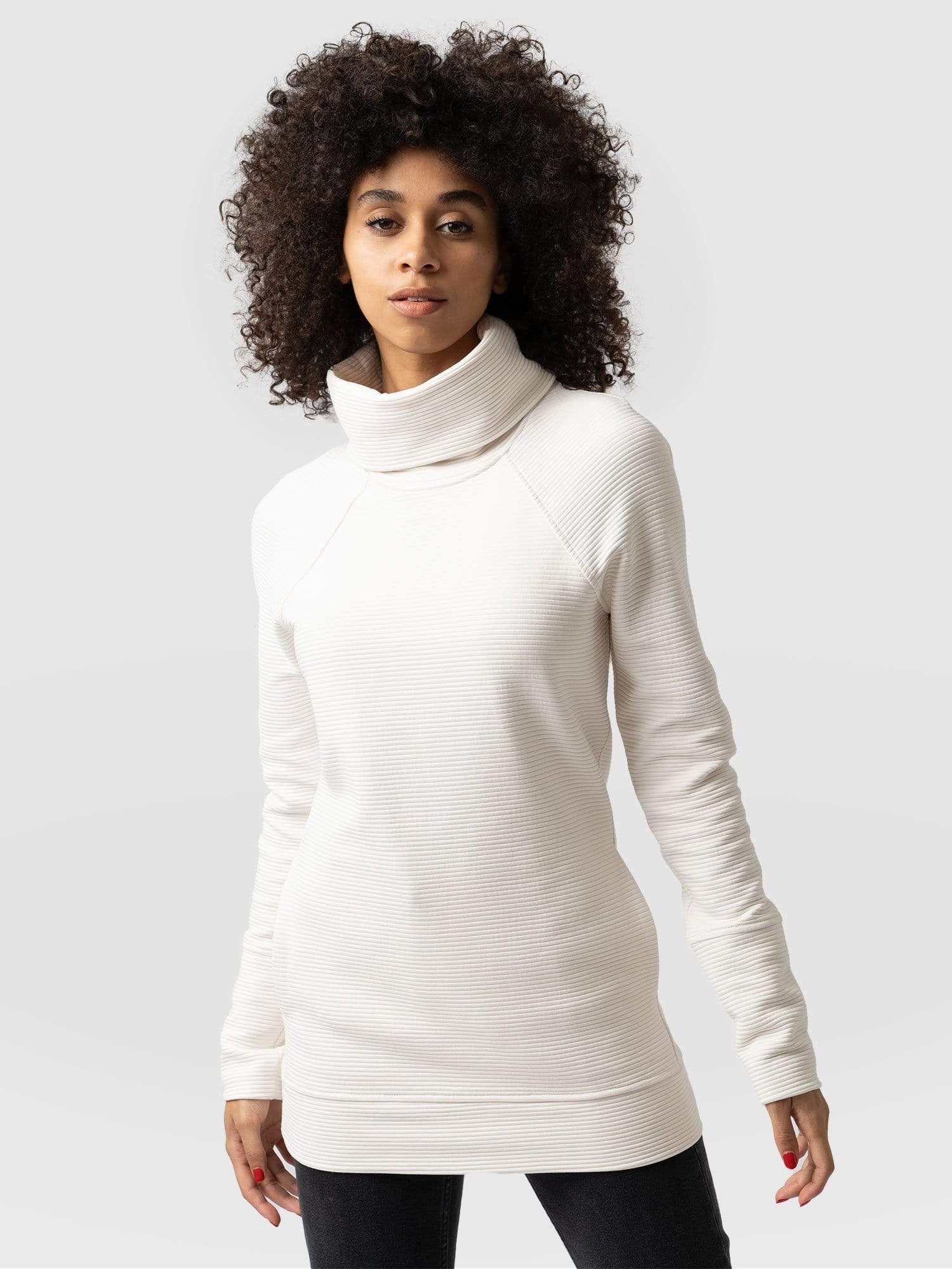 English factory 2025 turtleneck ribbed sweater