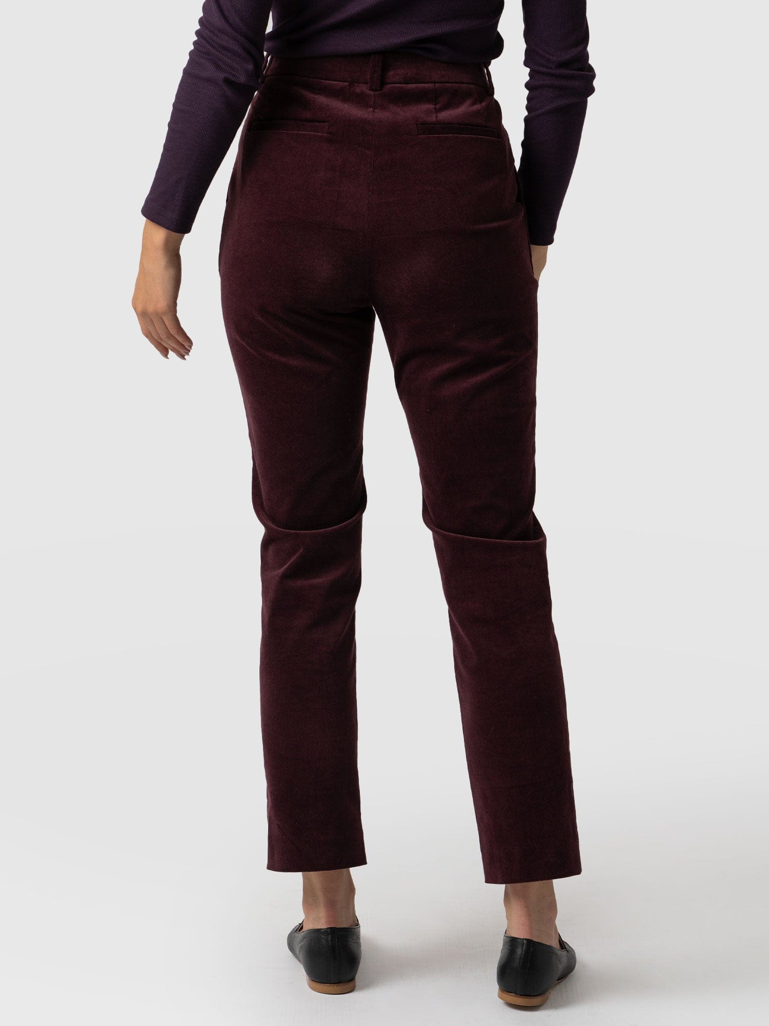 Palmer Pant Corduroy - Plum