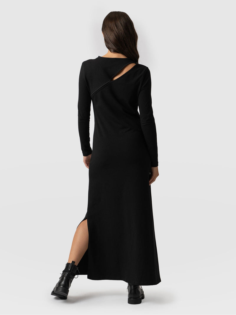 Reveal Runway Dress - Black