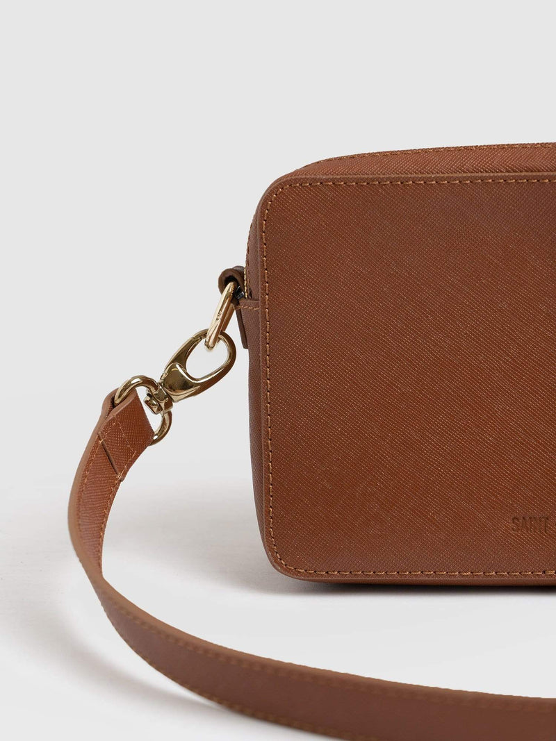 Brown Leather Crossbody Purse